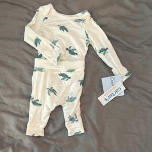 Carter's Turtle Pajama Set